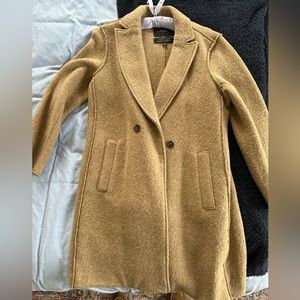 Jcrew boiled Italian wool coat